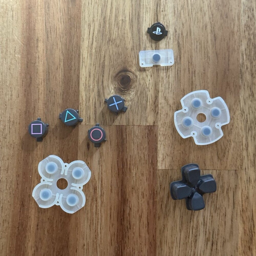OEM Action Button‎ Set For Sony PS4 DualShock 4 PlayStation 4 Conductive Pads